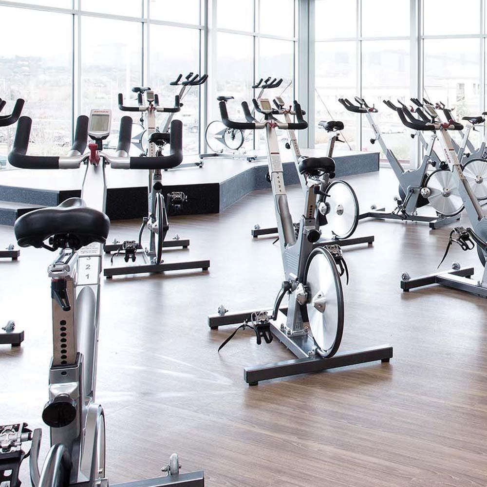 Cycle Bikes in an empty studio
